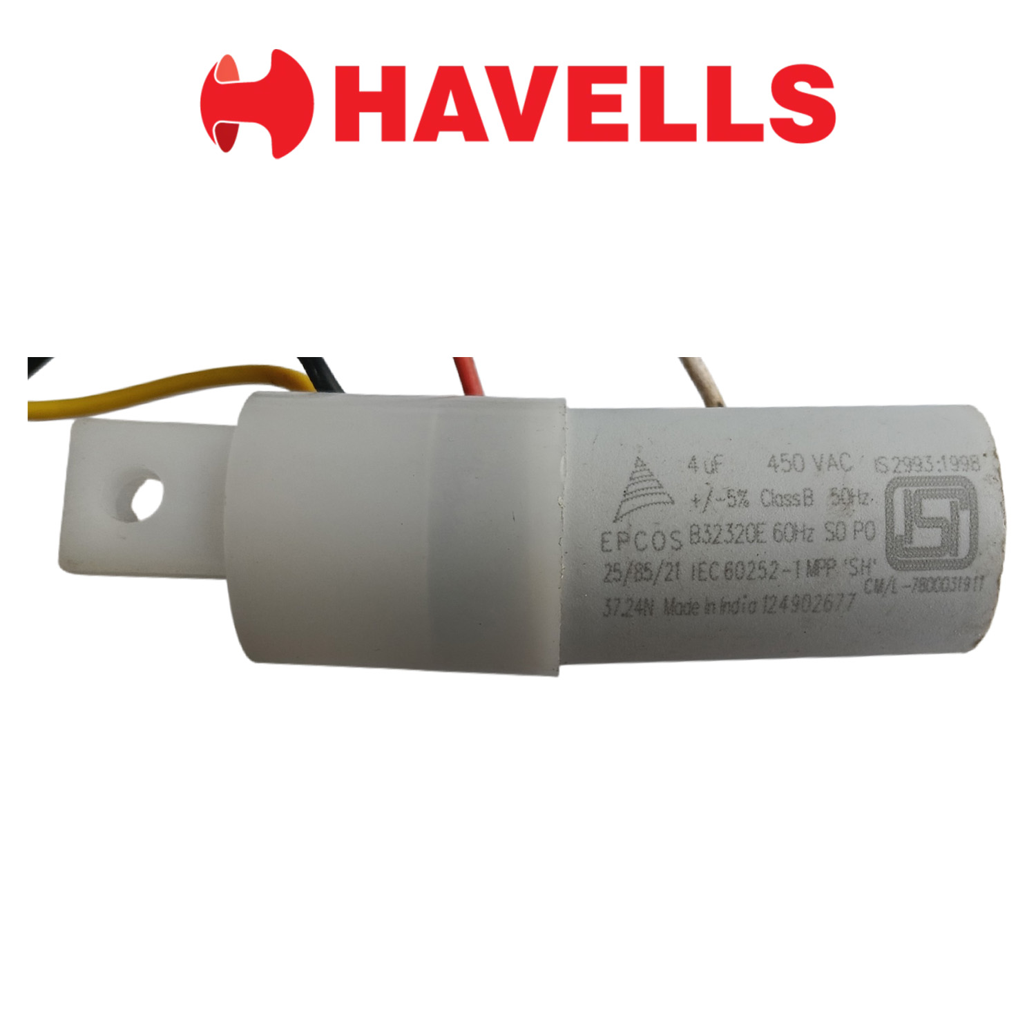 Havells Air Cooler Main Motor With Capacitor Clamp Desert for FREDDO & CELIA Models 04