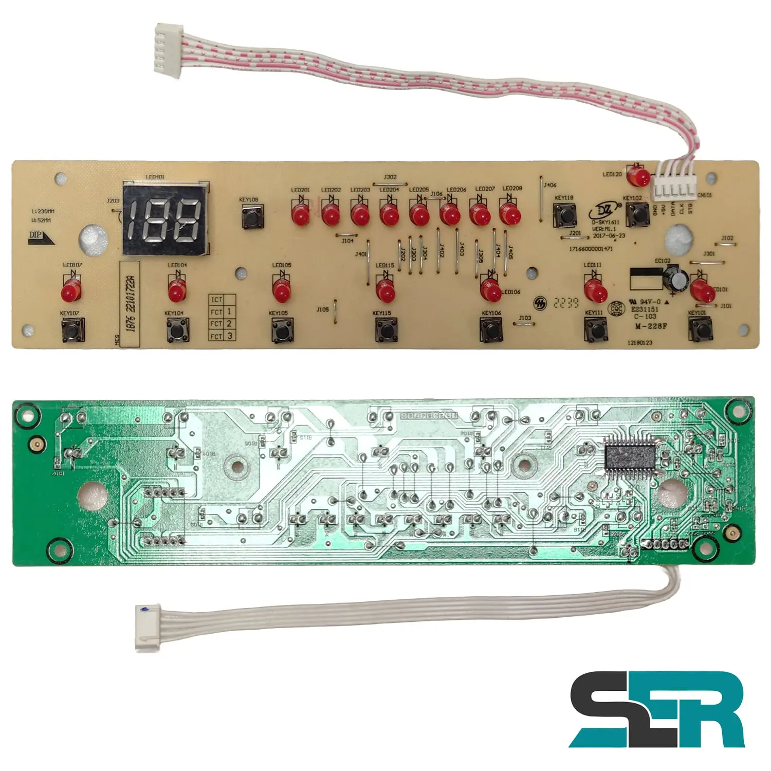Havells Insta Cook PT 1600 W Controller PCB (Display PCB)