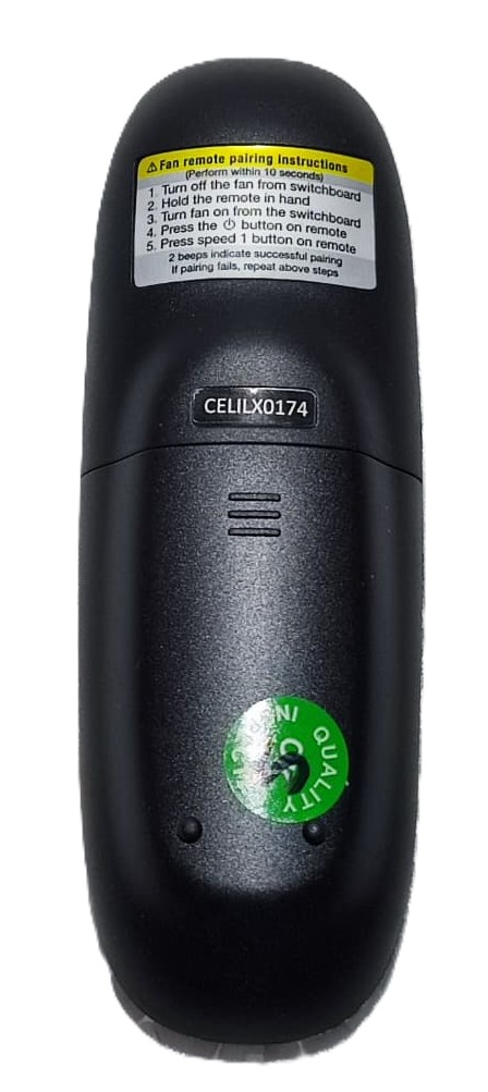 Havells Remort for BLDC Ceiling Fan (Black, Oval Shape) - Image 2