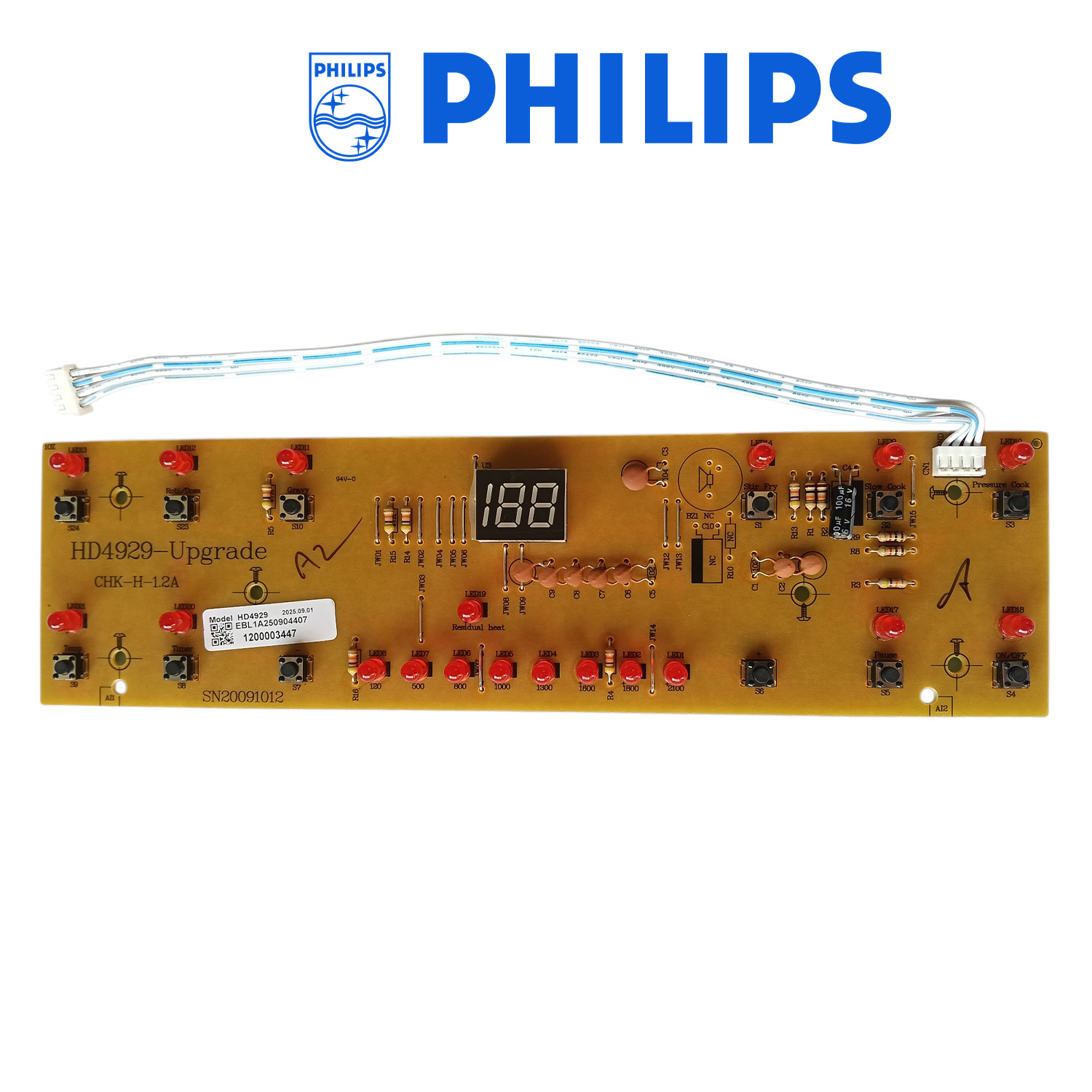 Philips Induction Display PCB (Controller PCB) for HD 4929 02